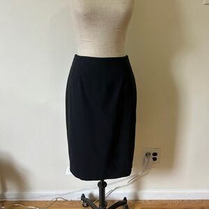 MM Lafleur Classic Black Pencil Skirt